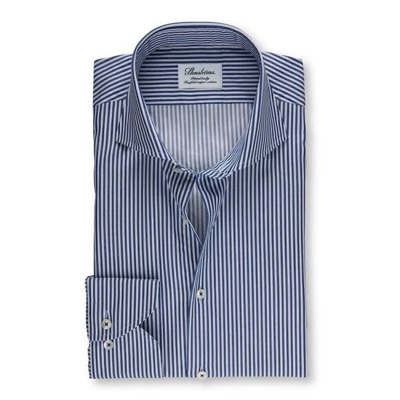 STENSTROMS NWT 100% COTTON TWO FOLD MENS SHIRT STYLE 684111 SIZE 41 - Picture 1 of 13